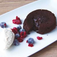 Chocolate Molten Cake for Two