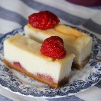 Strawberry Ricotta Cheesecake